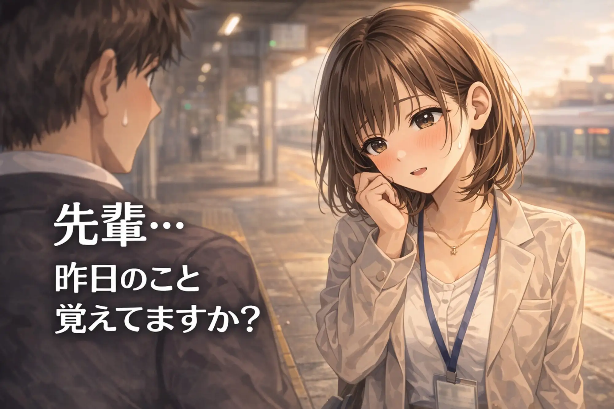 憧れていた後輩と、ついに二人きりになった夜 ―理性が崩れた瞬間―