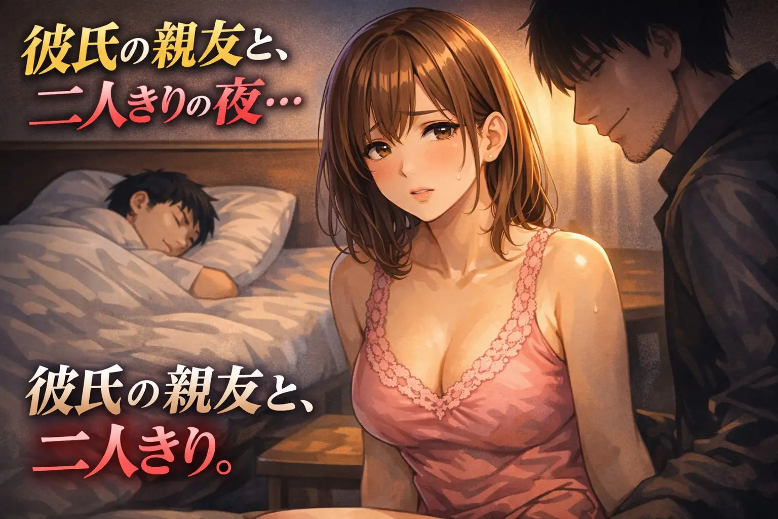 彼氏の親友と、二人きりになった夜 ―彼氏の知らない出来事―