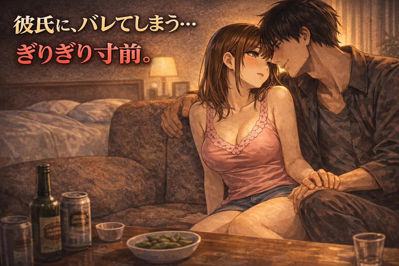 彼氏の親友と、二人きりになった夜 ―彼氏の知らない出来事―