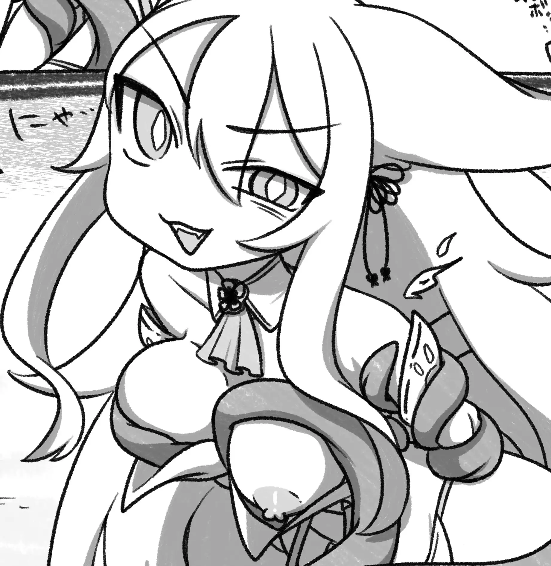 御奉仕狐巫女シズク4話:触手に弄ばれし狐巫女