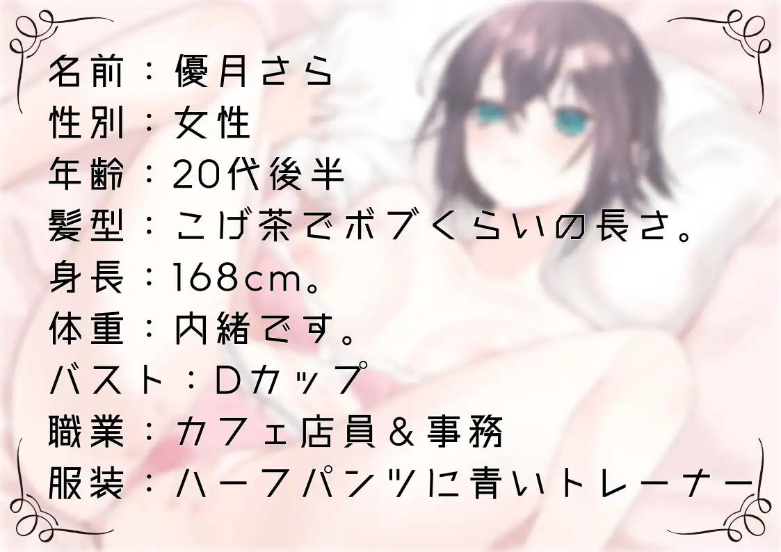 【オナニー実演58】優月さら~王子様系で学生の時はファンクラブもあったバリスタを目指す処女の優月さんが、お気に入り同人誌を読みながらおまんこぐちゅぐちゅオナニー~