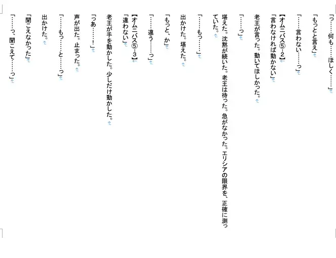 【ファンタジー/ハイエルフ/継承姫/快楽堕ち/巨乳/尊厳破壊】誇り高き継承姫、エルフ犬に堕ちる3〜完全調教・連続絶頂・雌犬化〜老王の征服録、エルフ王国崩壊編