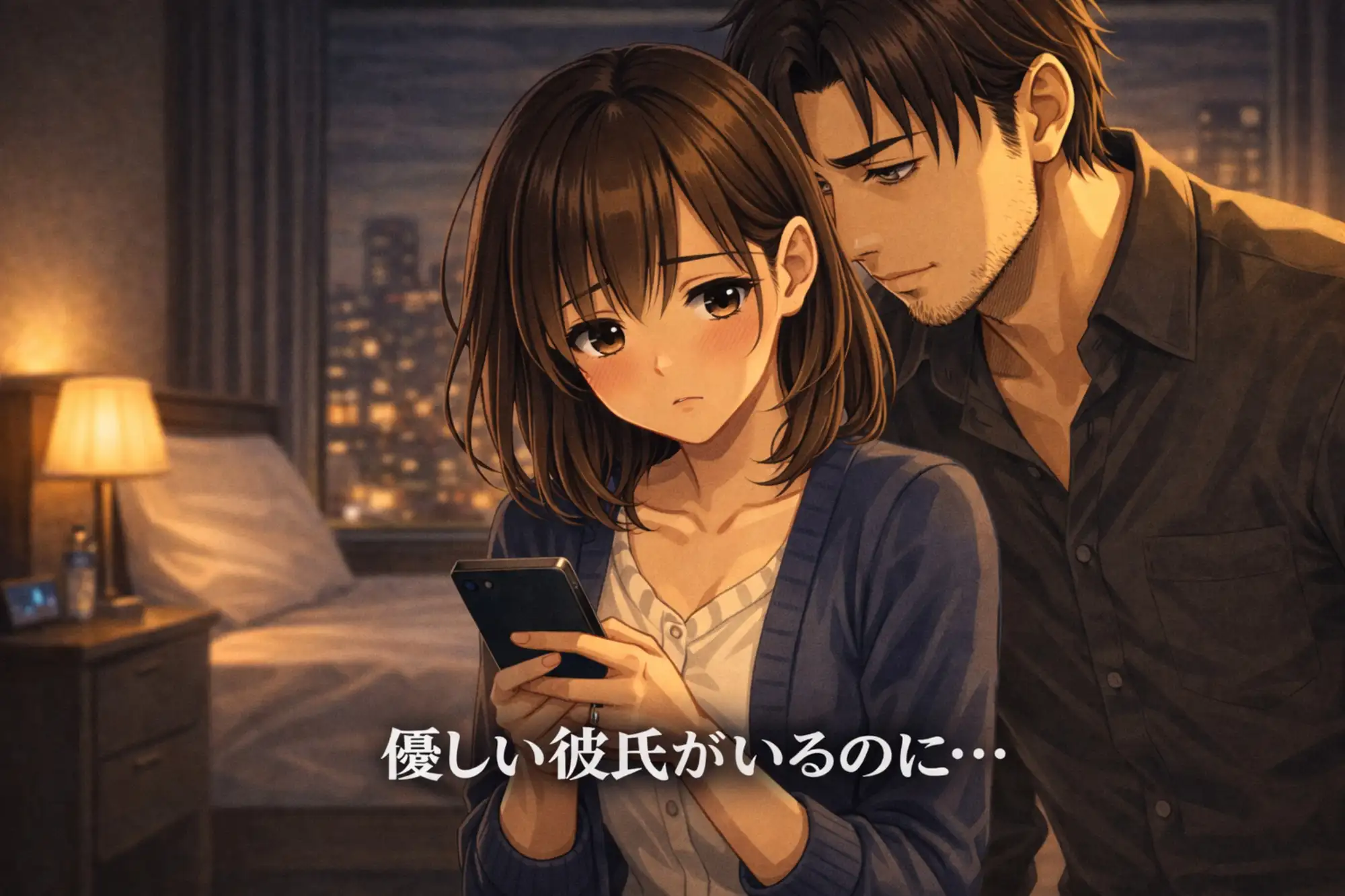 出張先のホテルで、同僚に見られて ―逃げ場のない夜―