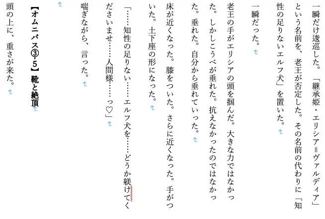 【ファンタジー/ハイエルフ/継承姫/快楽堕ち/巨乳/尊厳破壊】誇り高き継承姫、エルフ犬に堕ちる6〜完全調教・連続絶頂・雌犬化〜老王の征服録、エルフ王国崩壊編