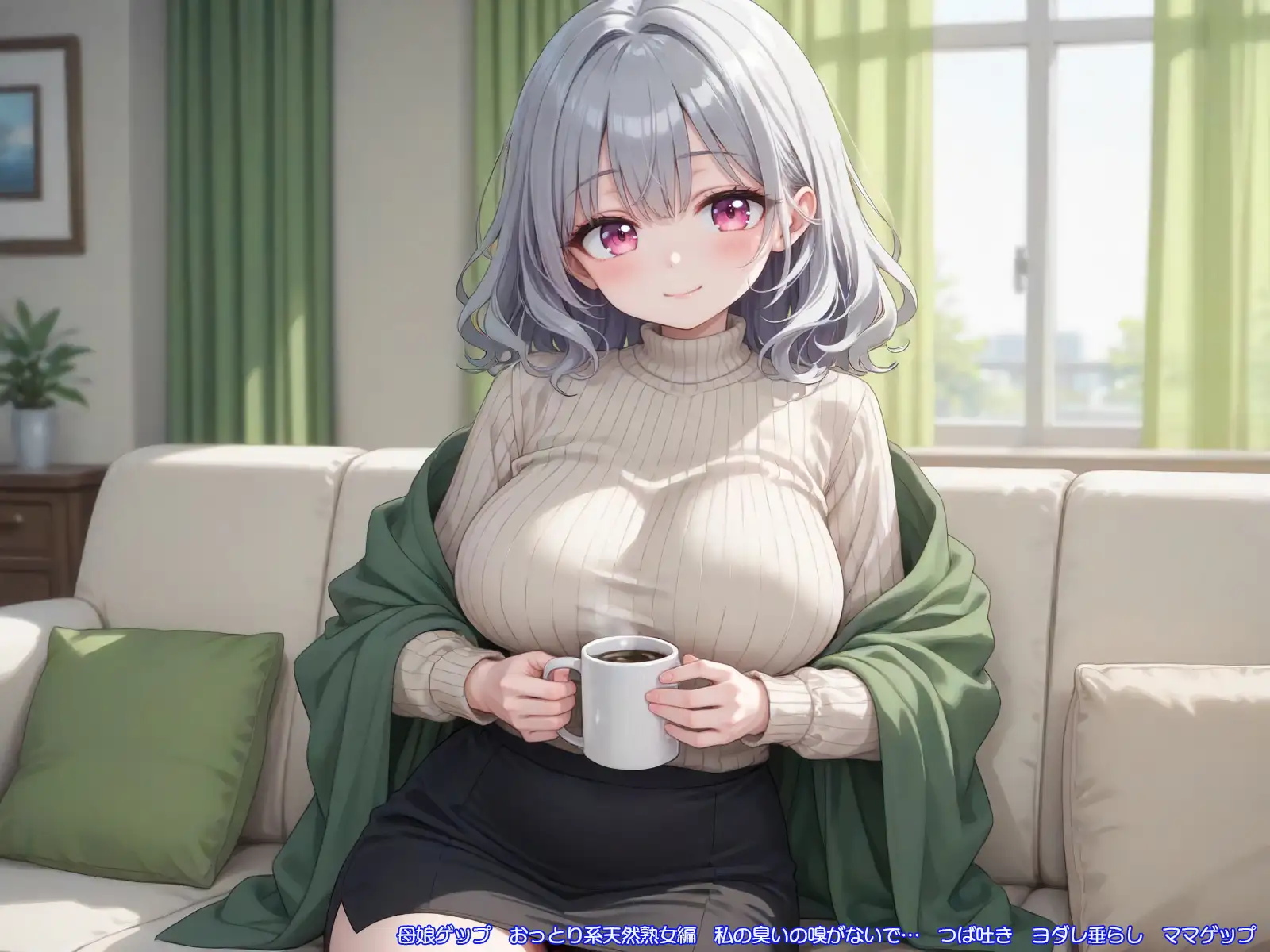 母娘ゲップ おっとり系天然熟女編 私の臭いの嗅がないで… つば吐き ヨダレ垂らし ママゲップ