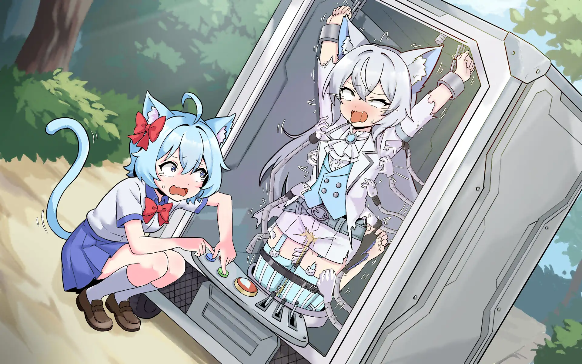 にゃんにゃん転校生~だめだめ！かわいい私が、みんなのくすぐりおもちゃになるはずがにゃい！