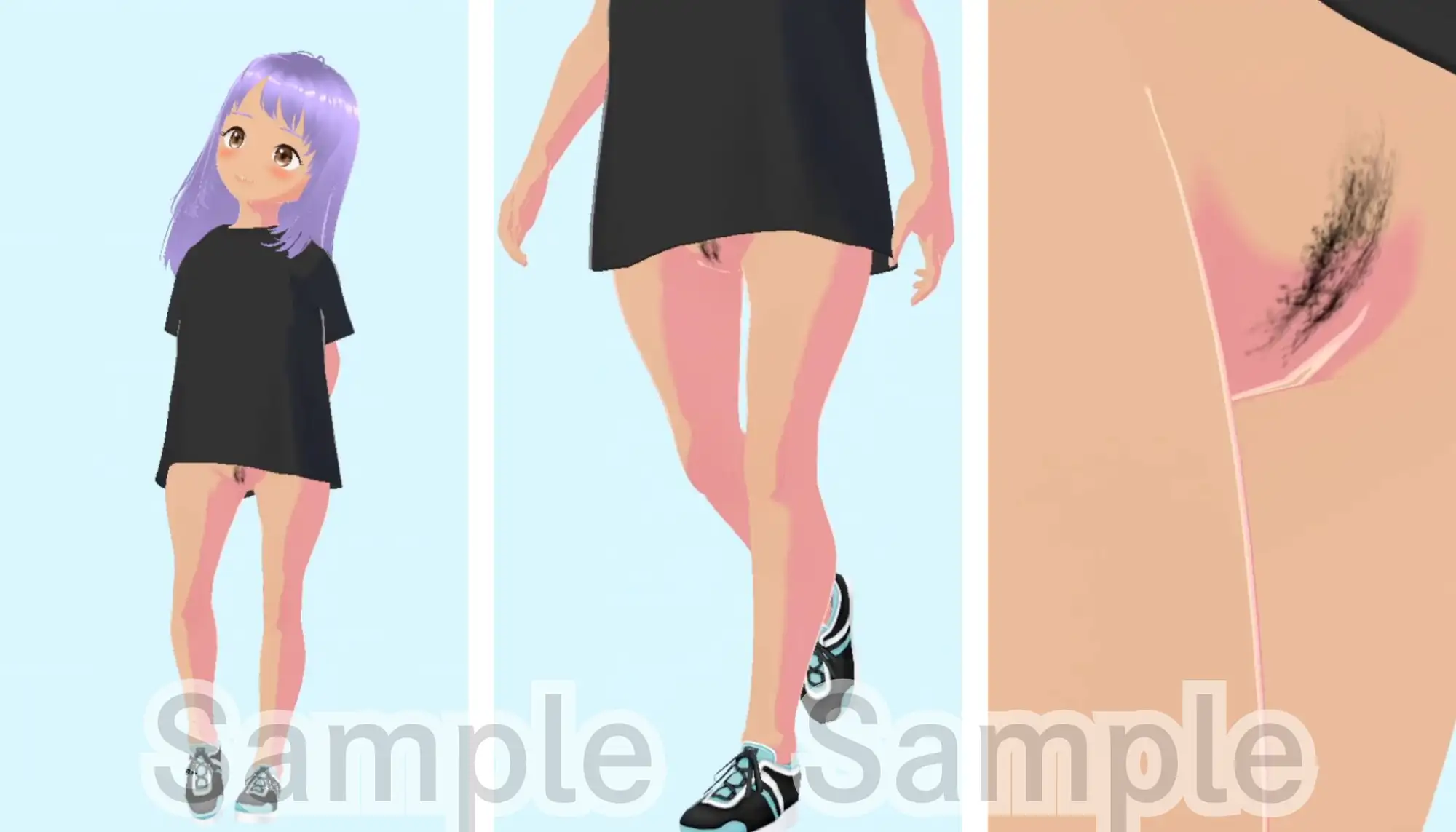 おませな褐色肌少女 あやねちゃんのマン毛観察ビデオ