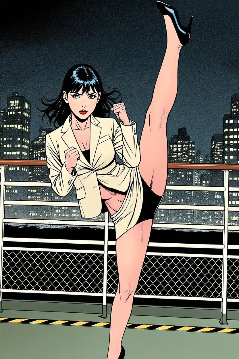 洋上の淫獄(インゴク)〜ミニスカ特命班と豪華客船の仮面男