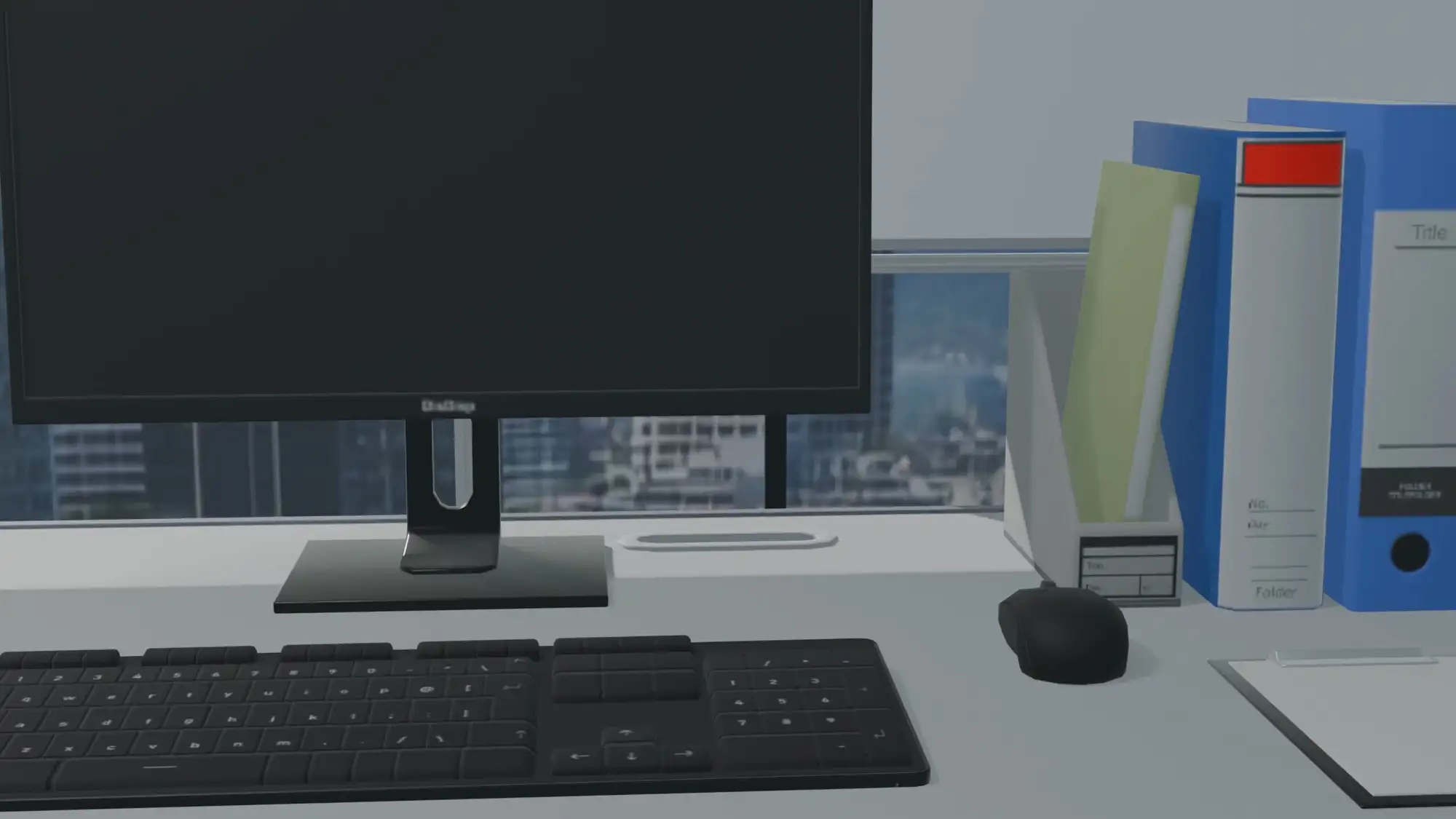 【100円動画】机の下の少女とオナホ