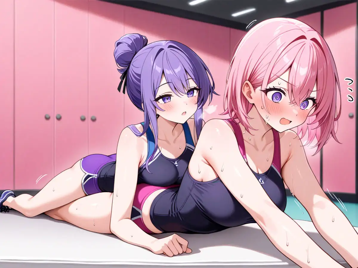 【NTR 百合】巨乳ヨガインストラクターに新妻を寝取られ調教された件