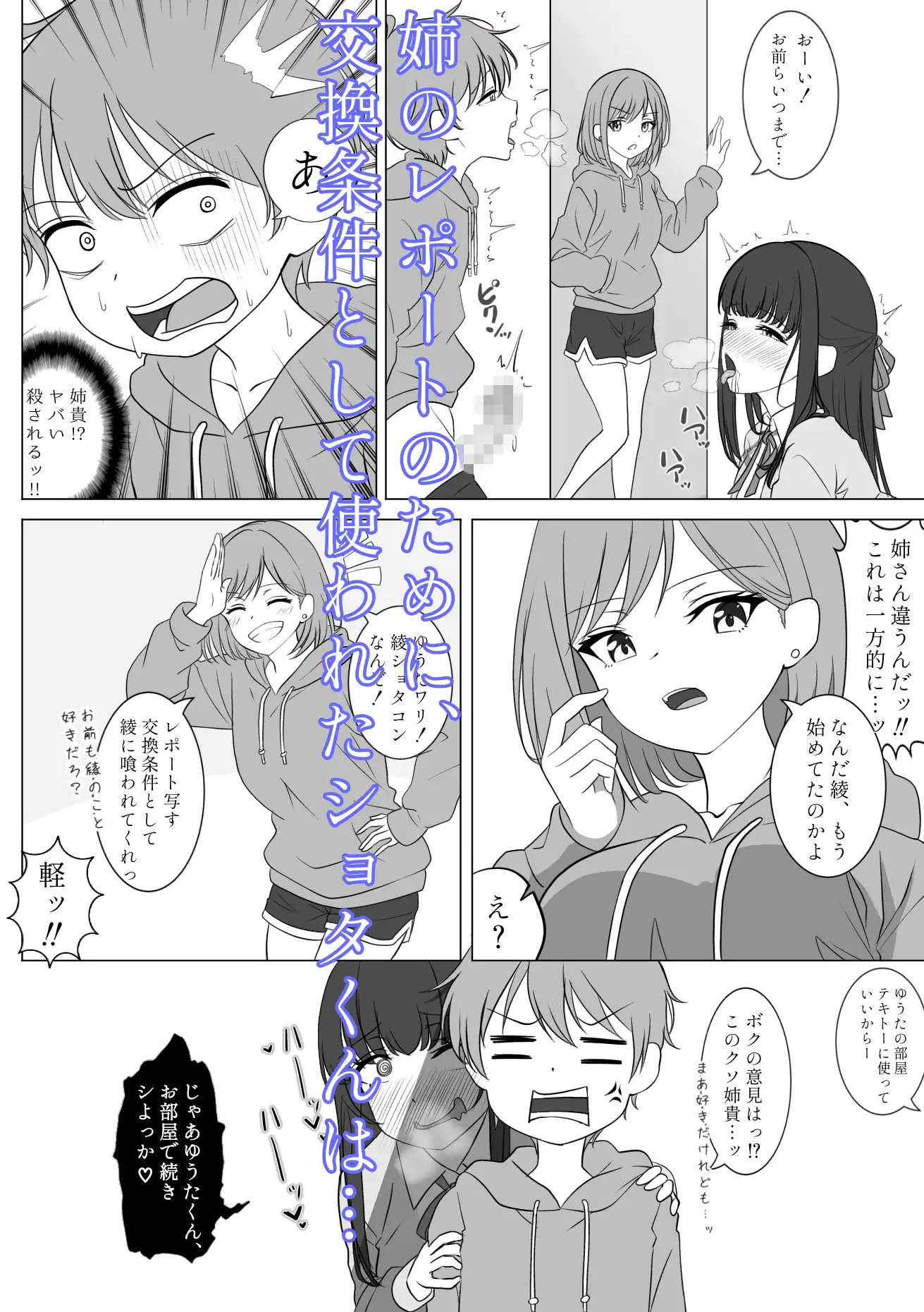 憧れの清楚系お姉さんが実はボクを狙うショタコンだった件