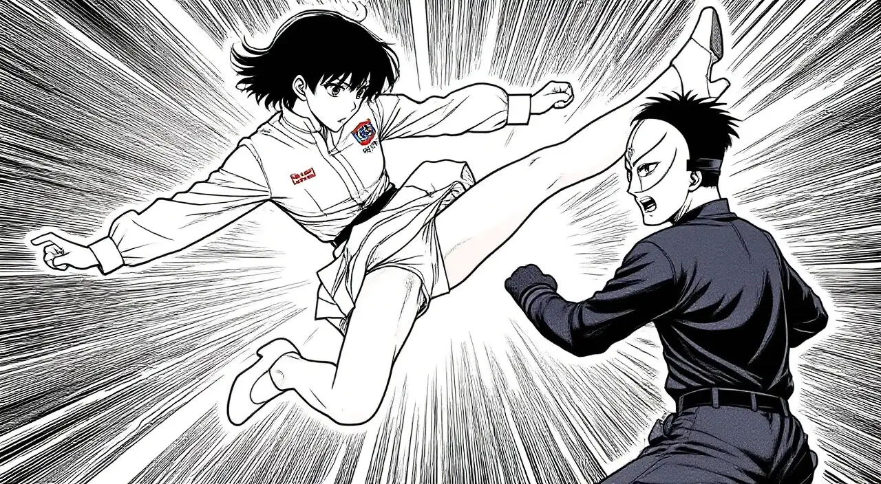 処女喪失の罠:美しき脚技に秘めた慟哭。仮面の男に身も心も暴かれた女刑事の24時間