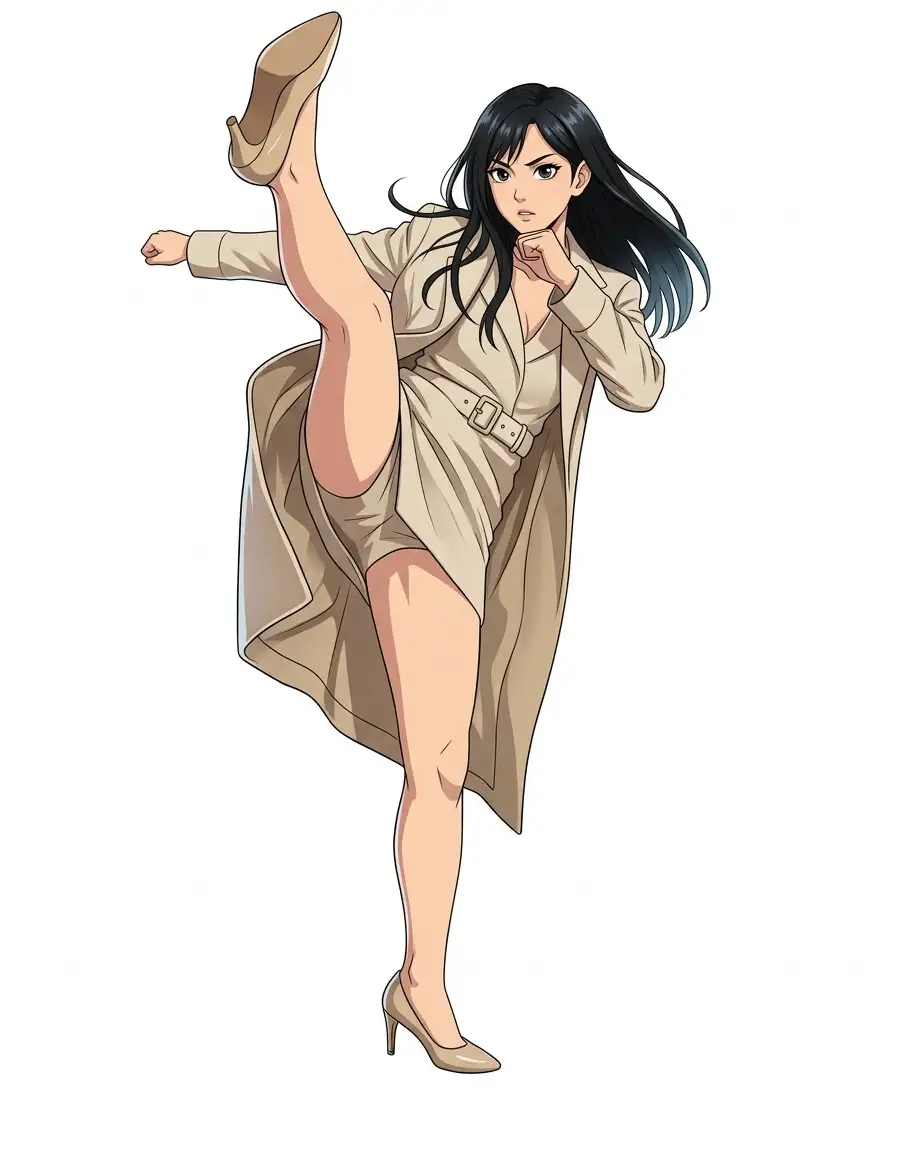 透明人間の見えない肉棒に貫かれる女刑事たち