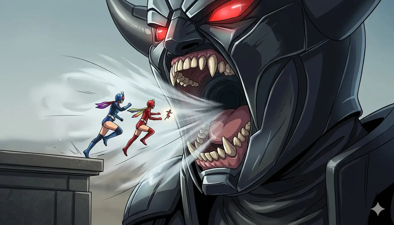 淫獄の湾岸第7区:ミニスカ刑事12号、屈辱の拘束レ○プと逆転のダブルライダー