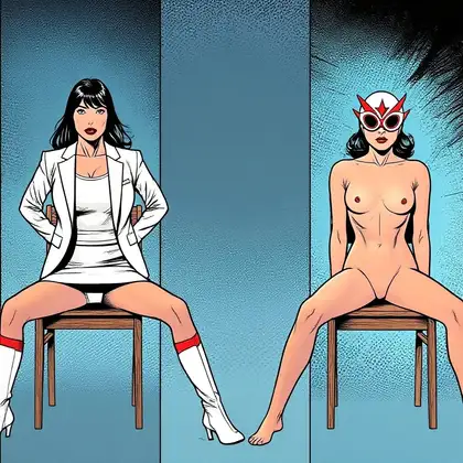 シャドウ・ジャスティス:不知火彩の淫獄と覚醒 — 影の戦士ヘルスター、埠頭の決戦