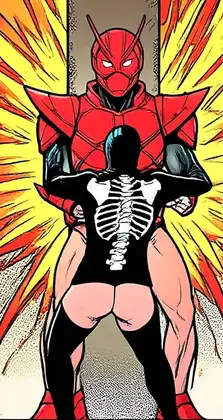 女の肉体もショッカーに支配されたミニスカ仮○ライダー5号VS9号:双眸のジャスティス