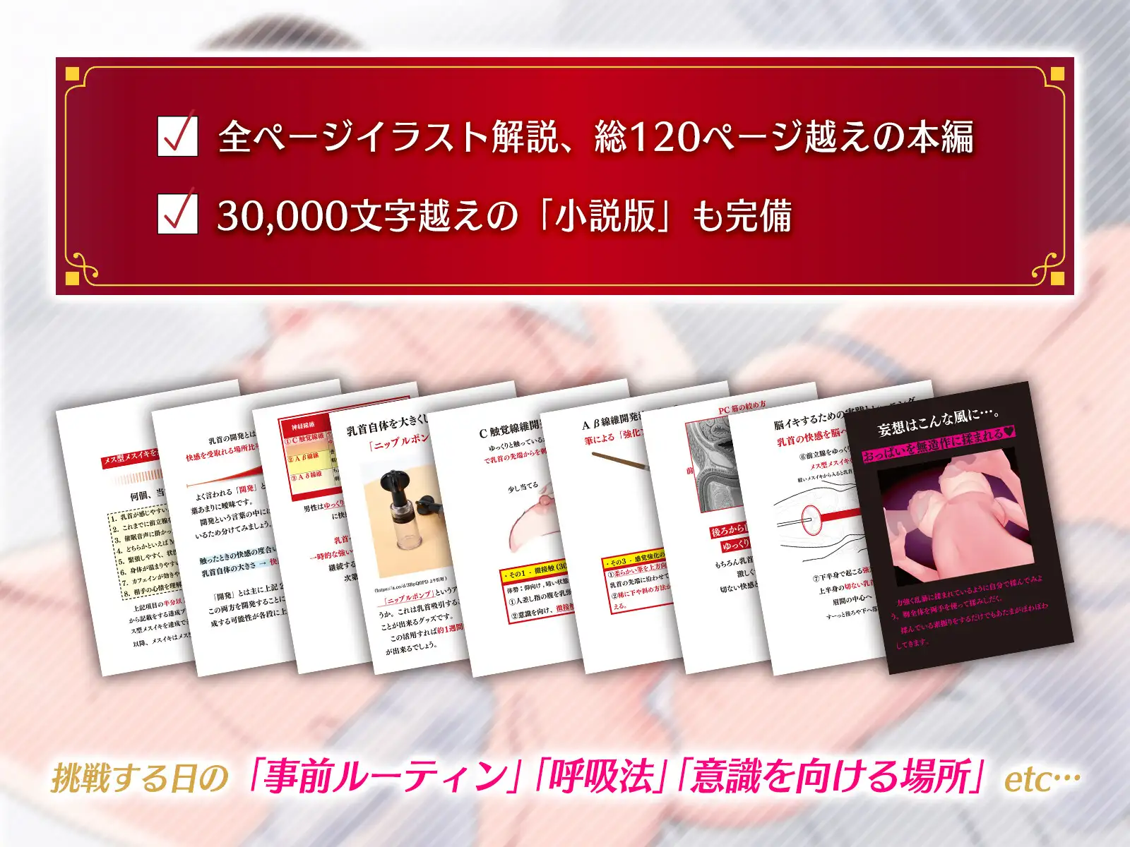 ゼロから始める「乳首+ドライオーガズム」で”脳メスイキ”するための完全攻略本