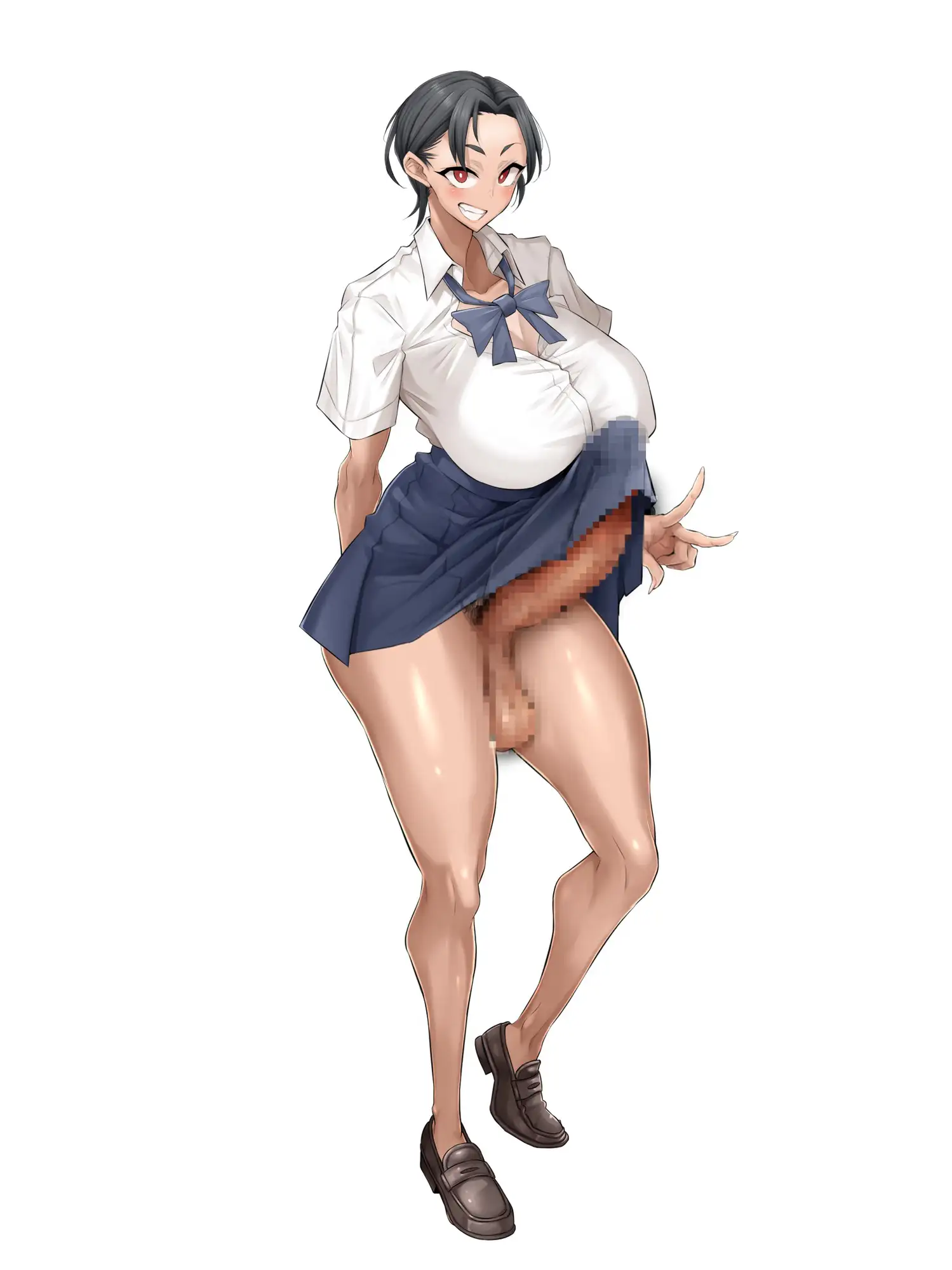 ボーイッシュで男友達みたいなオレっ娘ふたなり幼馴染と一緒に友情連れオナで射精しまくる音声♡