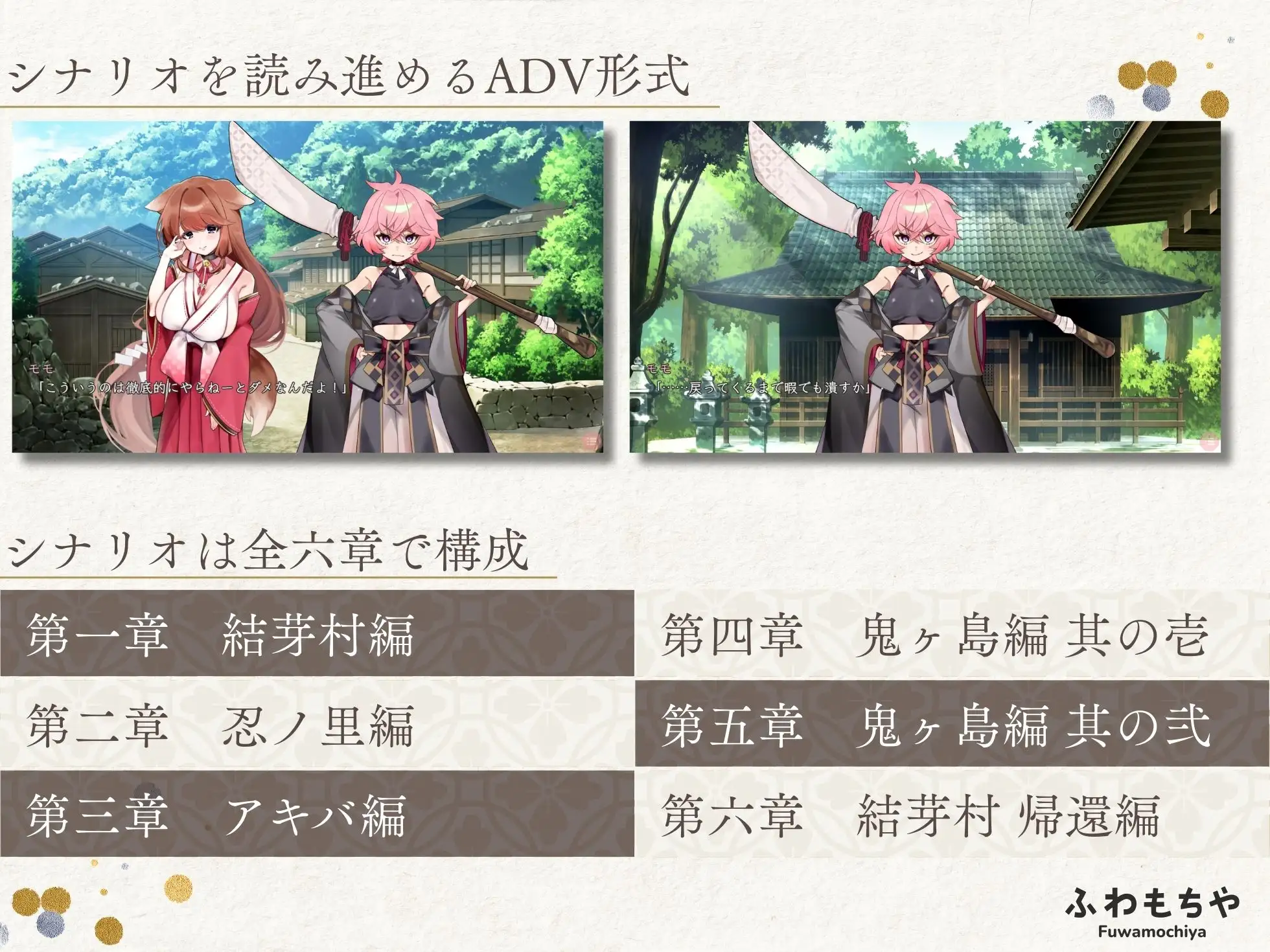 ふたなって鬼ヶ島！