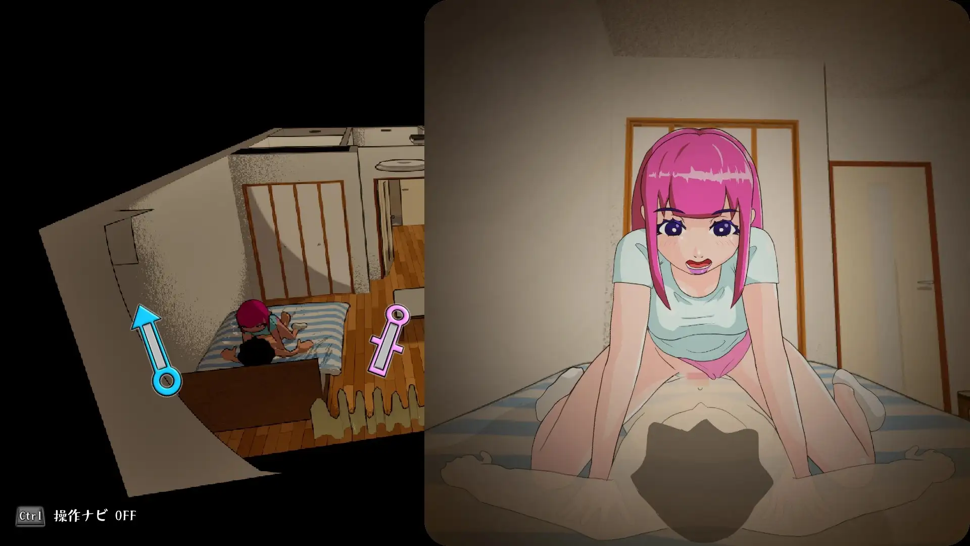 あなたを大好きな年上彼女と1K甘々えっち生活