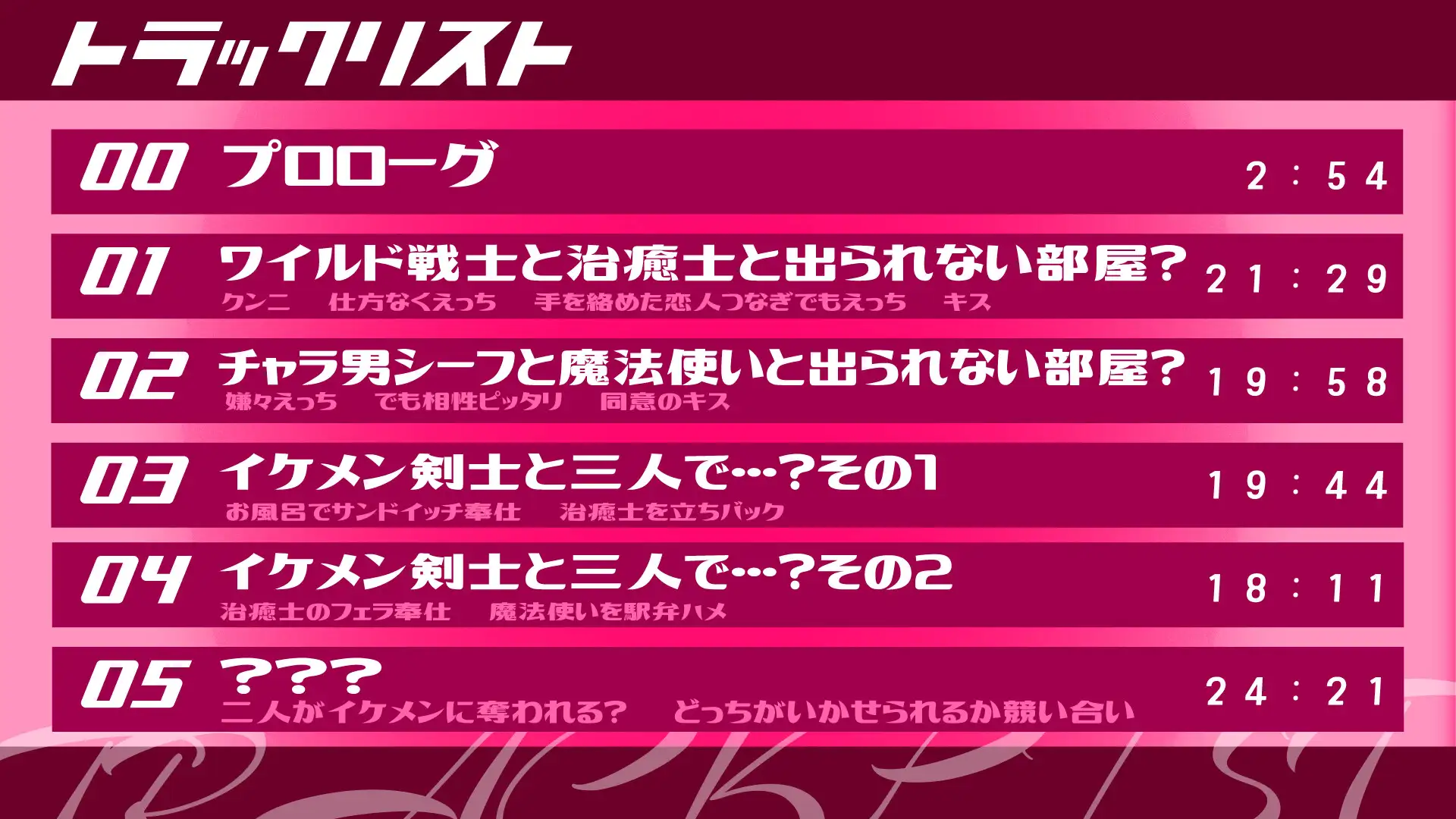 【寝取られ妄想えっち】冒険者たちの1週間