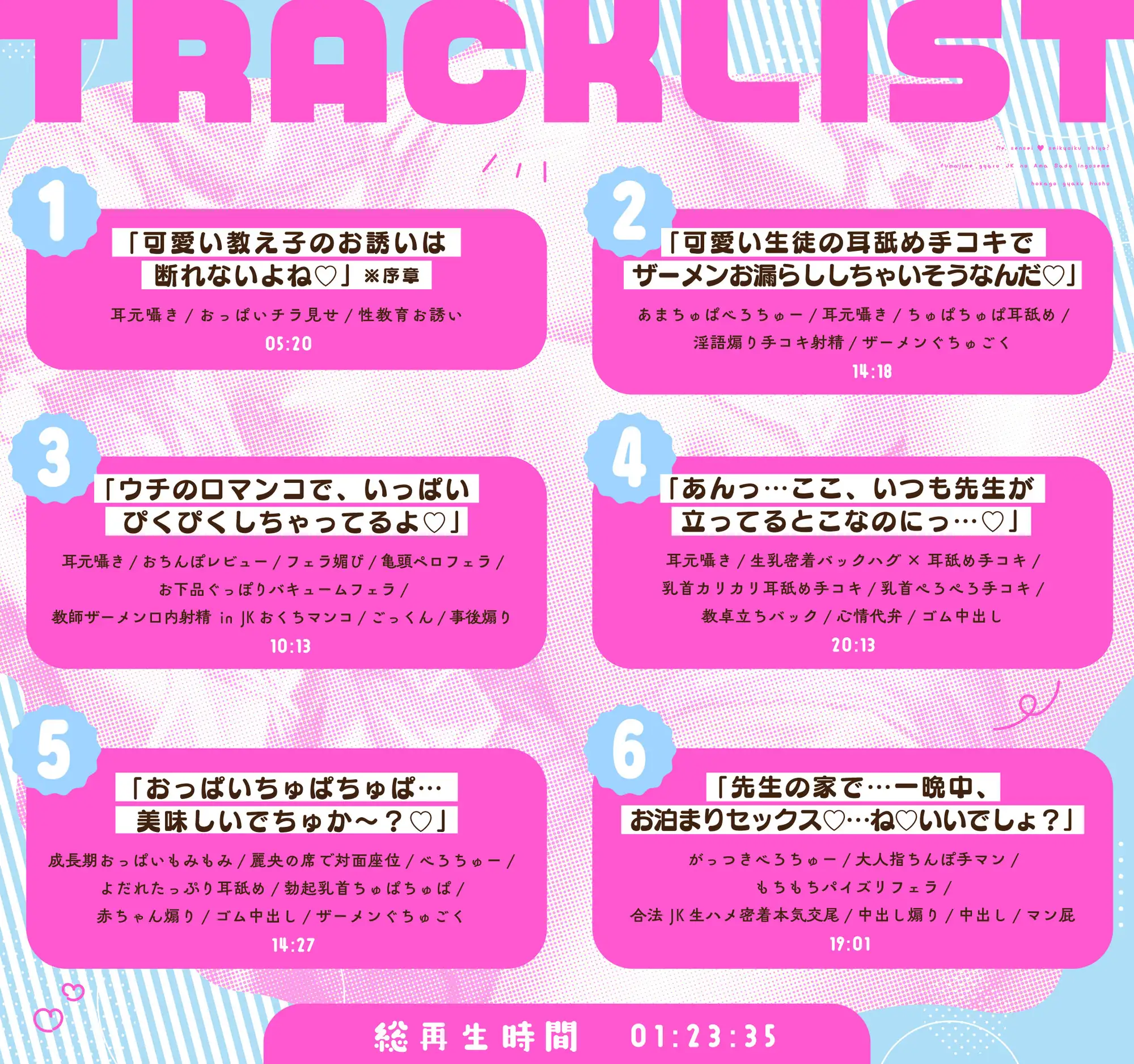 【ギャルJK淫語責め/ドスケベ全裸イラスト付き】「ねぇ先生♡性教育しよ?」～不真面目ギャルJKのあまサド淫語責め放課後逆補習～【KU100】