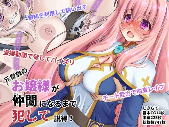 元貴族のお嬢様を仲間になるまで犯して説得