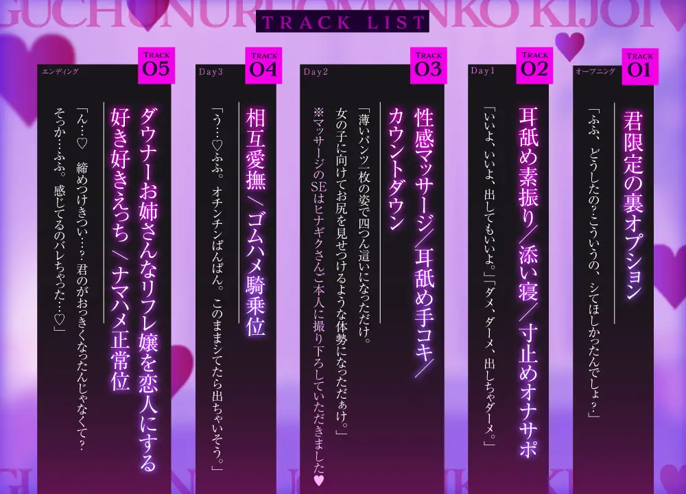 ≪★射精ガチャ付き★≫【イイ子なマゾ客チャンスあり…?】ダウナーお姉さんの特別裏オプ～ぐちゅぬるオマンコ騎乗位♡高速杭打ち施術(してもらえるかもしれない)～
