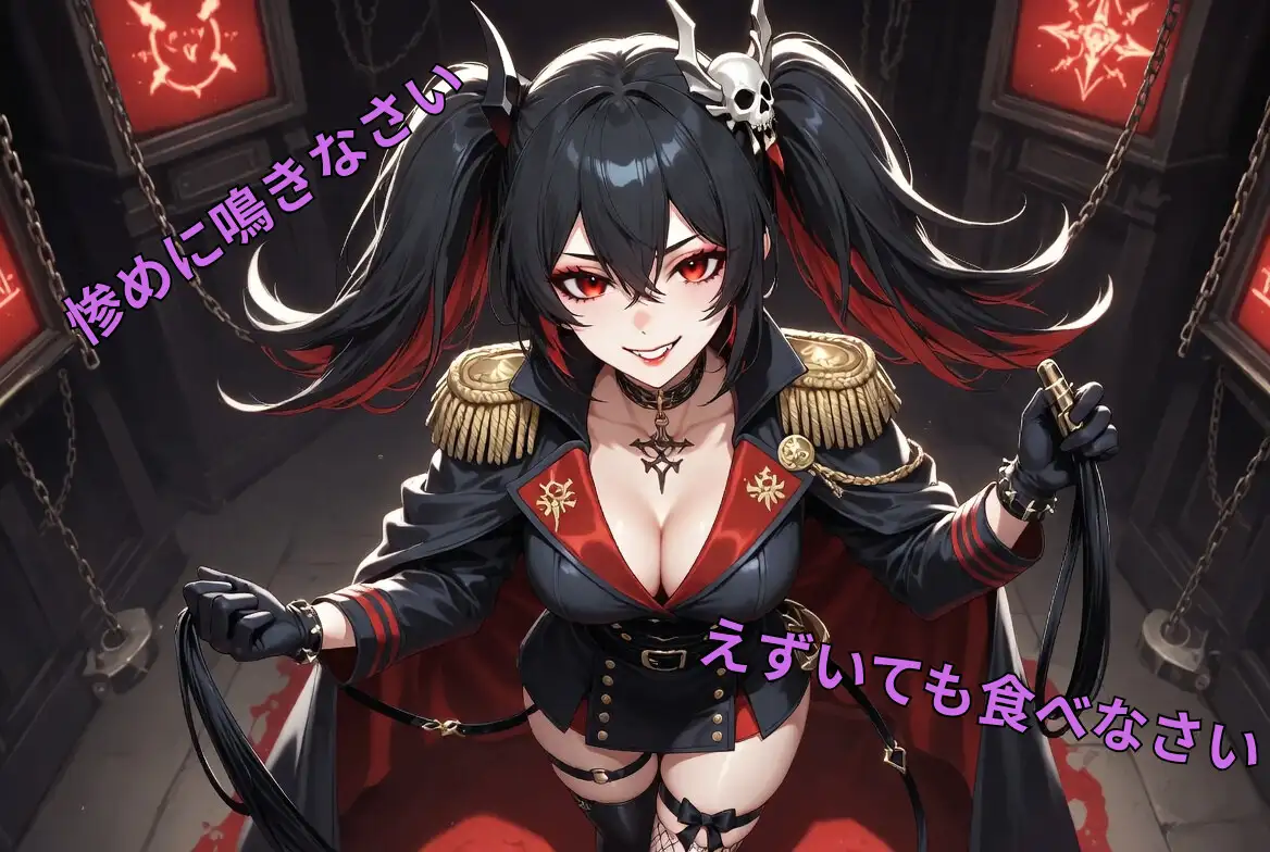 悪の女幹部によるスパイ豚完全○問調教