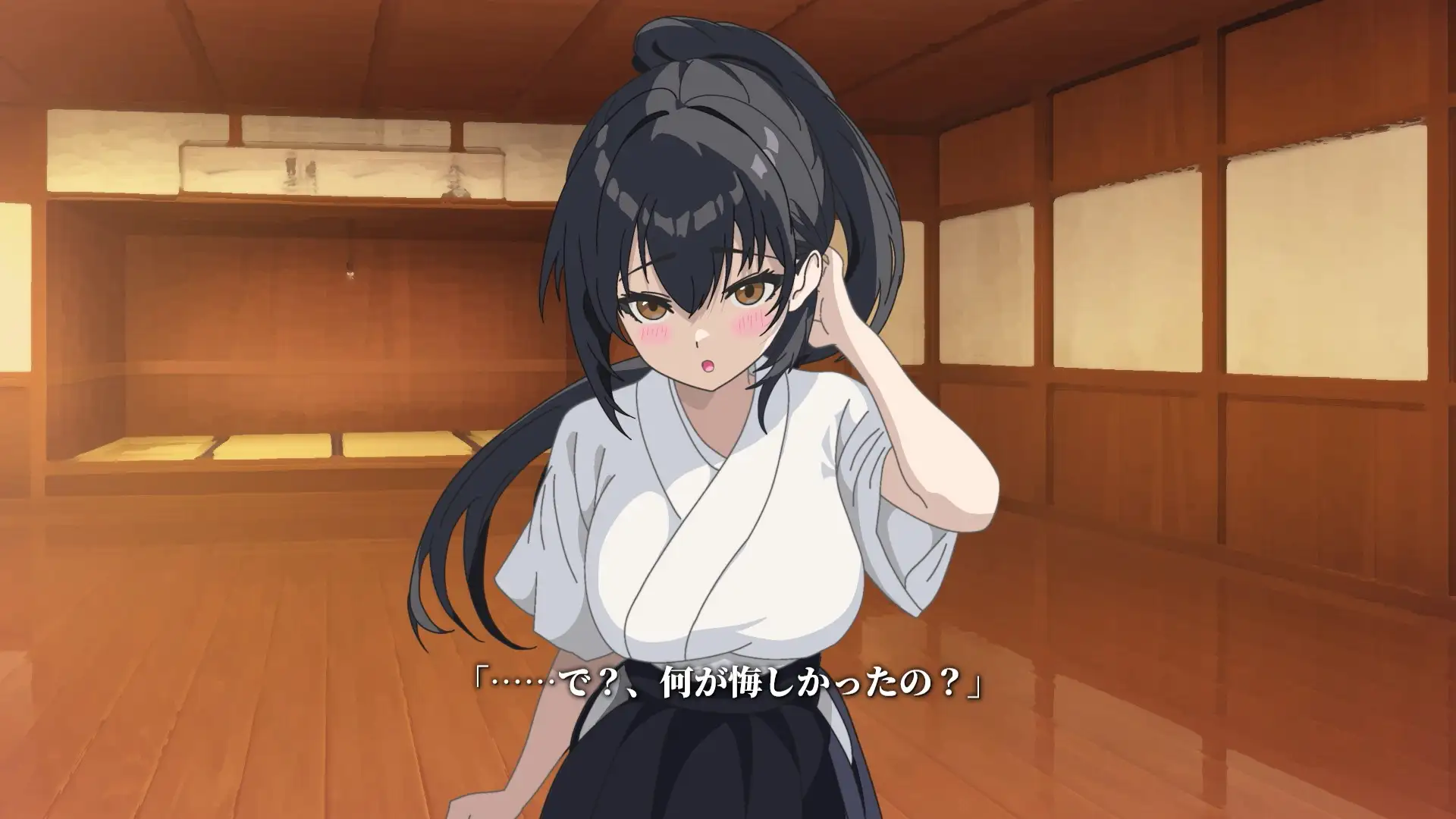 【Live2Dアニメ】剣道の試合で負けた俺を先輩がケア(エッチ)してくれる話