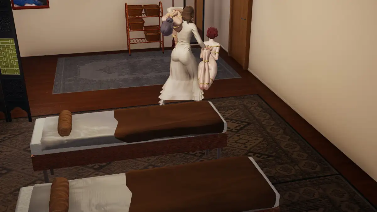 母娘緊縛調教 序章 マッサージ店で緊縛誘拐