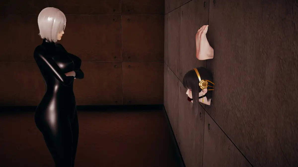 ヨ〇・フォージャー壁足調教