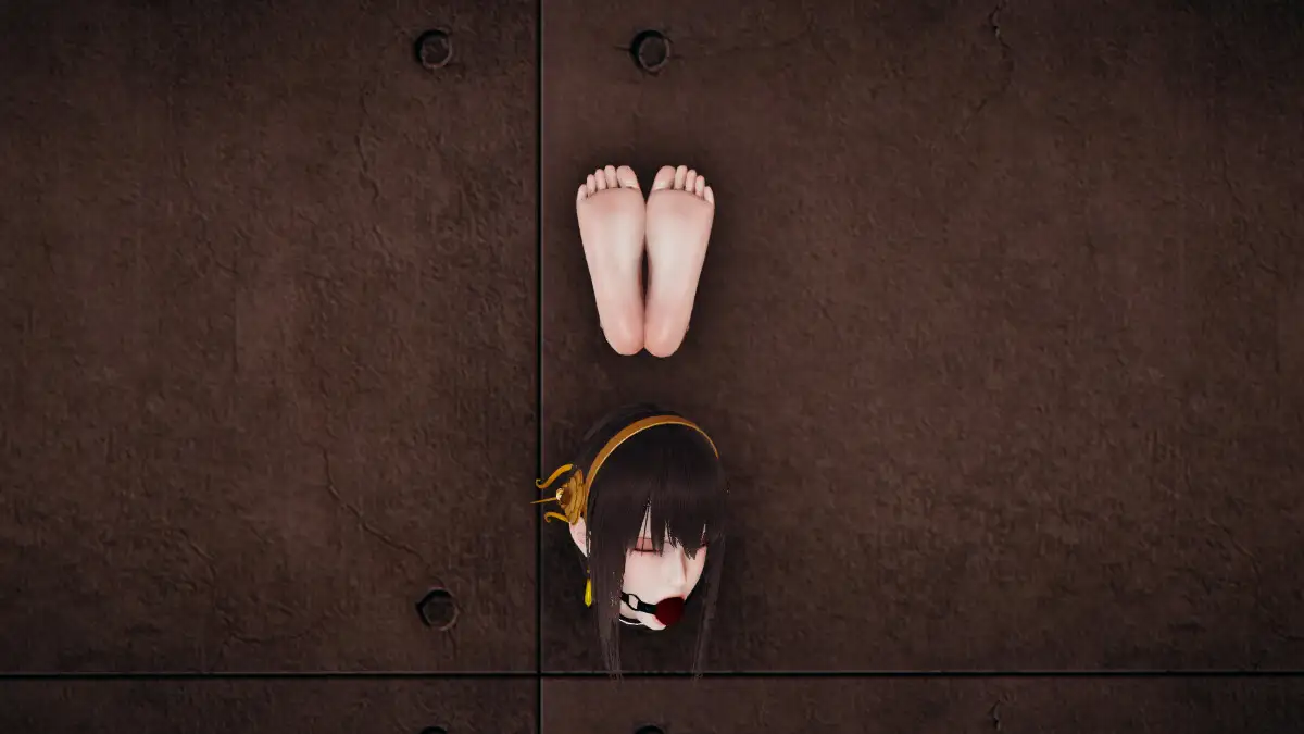 ヨ〇・フォージャー壁足調教