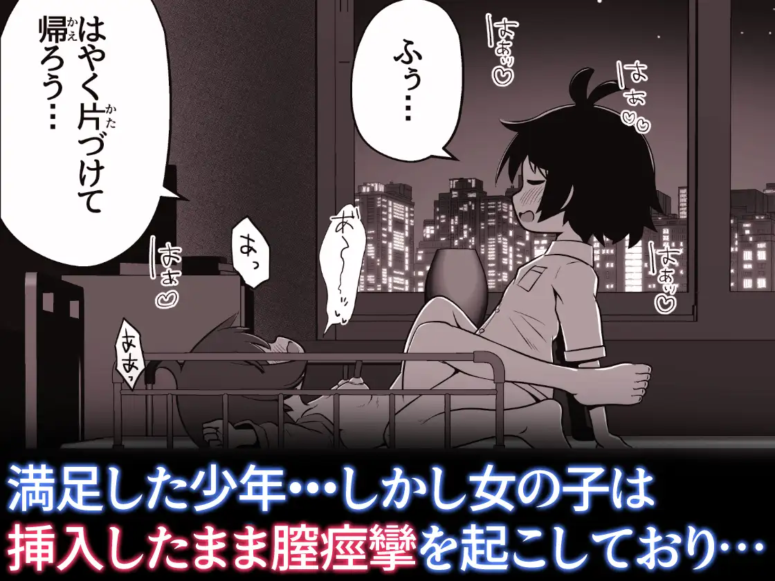 事故で昏睡状態の同級生をひたすら絶頂させてみるお話