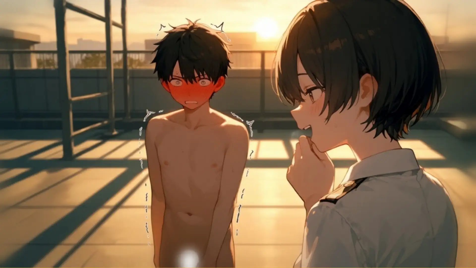 チンポが小さ過ぎて彼女にフラれる包茎君【後編】 君のおちんちん…笑ってあげる…