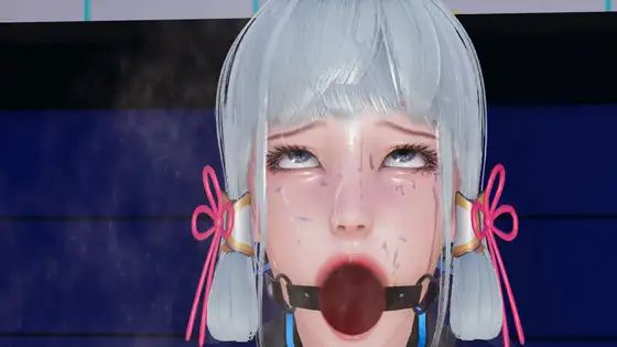 神〇綾華 停雲の壁足調教(〇神、崩〇スターレイル) 2章 密室壁足調教