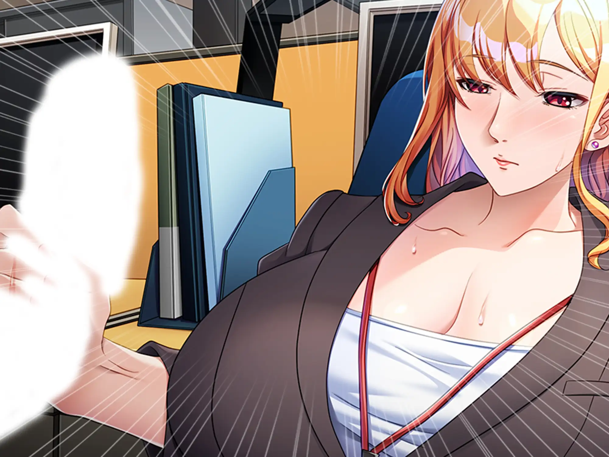 巨乳上司の秘密の会合