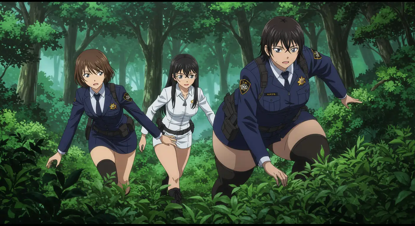 18万人視聴のミニスカ刑事の公開処女喪失ショー:ミニスカ刑事が仕掛けた“逆転のハイキック