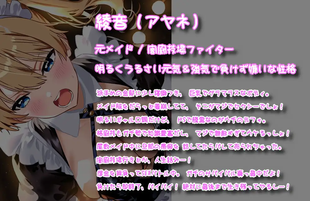 バトルファック17~メイドギャル・アヤネ/闇リング逆転バトル!~