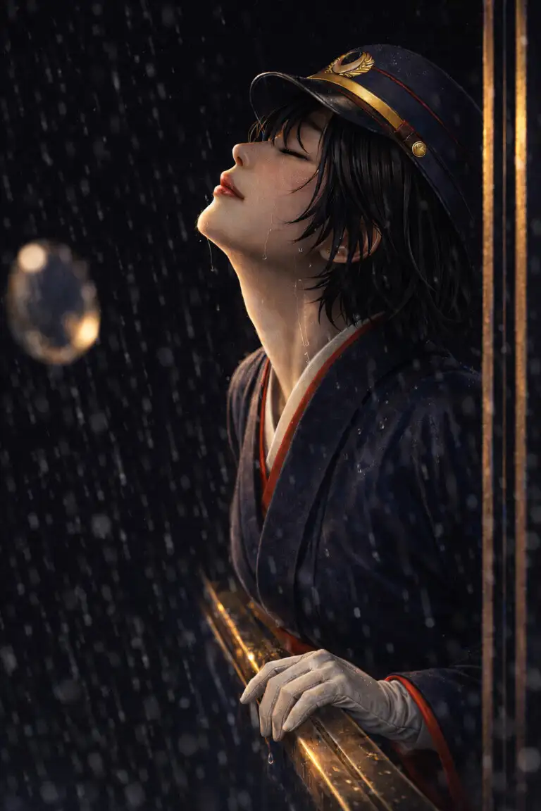 夜光列車×姐さん車掌 雨音に赦される夜