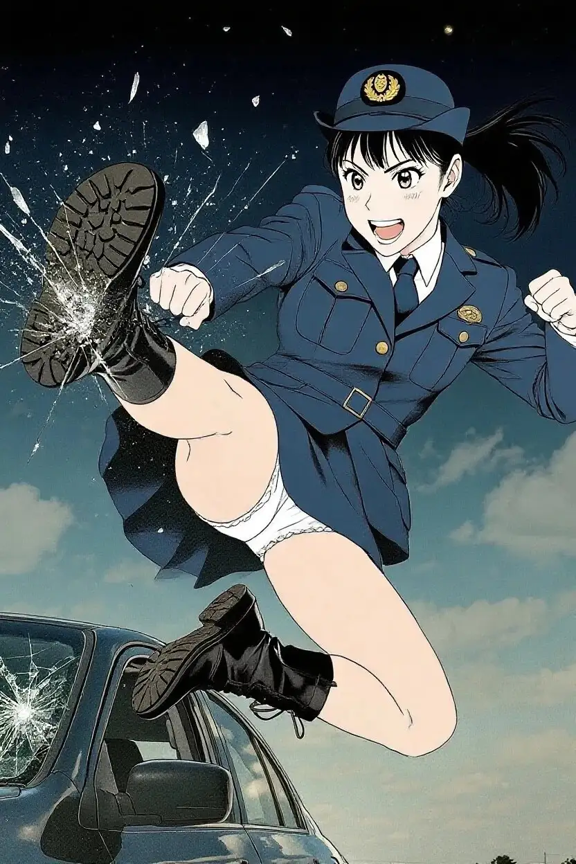 ミニスカポリス 奪還のリミット──闇組織に堕ちた三人の華、逆襲のハイキック