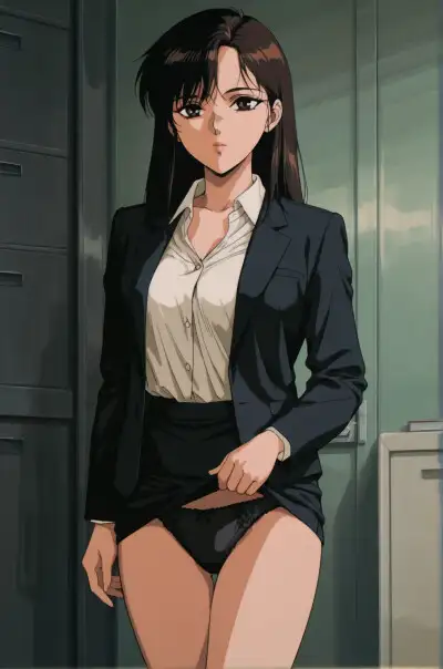 人妻OLるり子と中出し会議中【ノベル版】