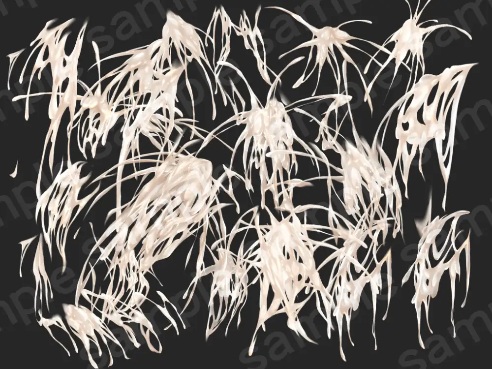 重ねて楽々!濃厚ザーメン透過素材part3