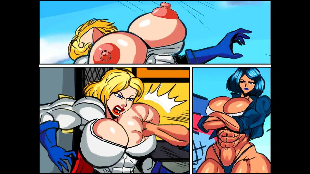 パワフルな女の子たち！ パワフルな女同士の喧嘩！