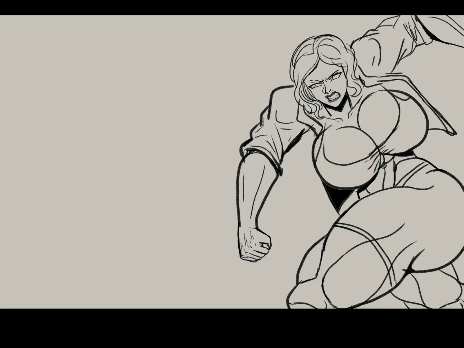 パワフルな女の子たち！ パワフルな女同士の喧嘩！