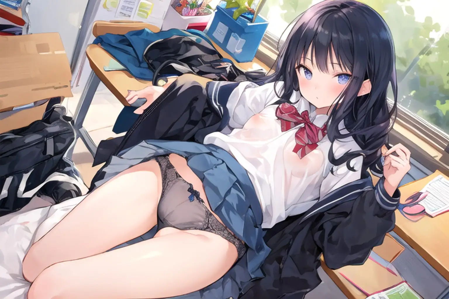 妄想が激しい彼女～つづりの妄想エッチ01