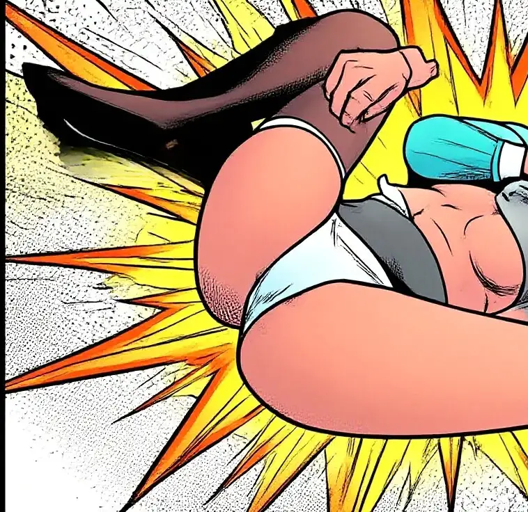 メガバンクの闇を暴く為にミニスカ銀行員になって潜入捜査中の女刑事が銀行強盗に性器に肉棒を捻じ込まれイかされる