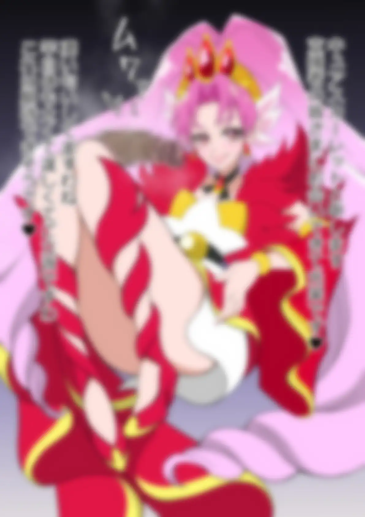 「Go!プリンセスプリ〇ュア」〇ュアスカーレット