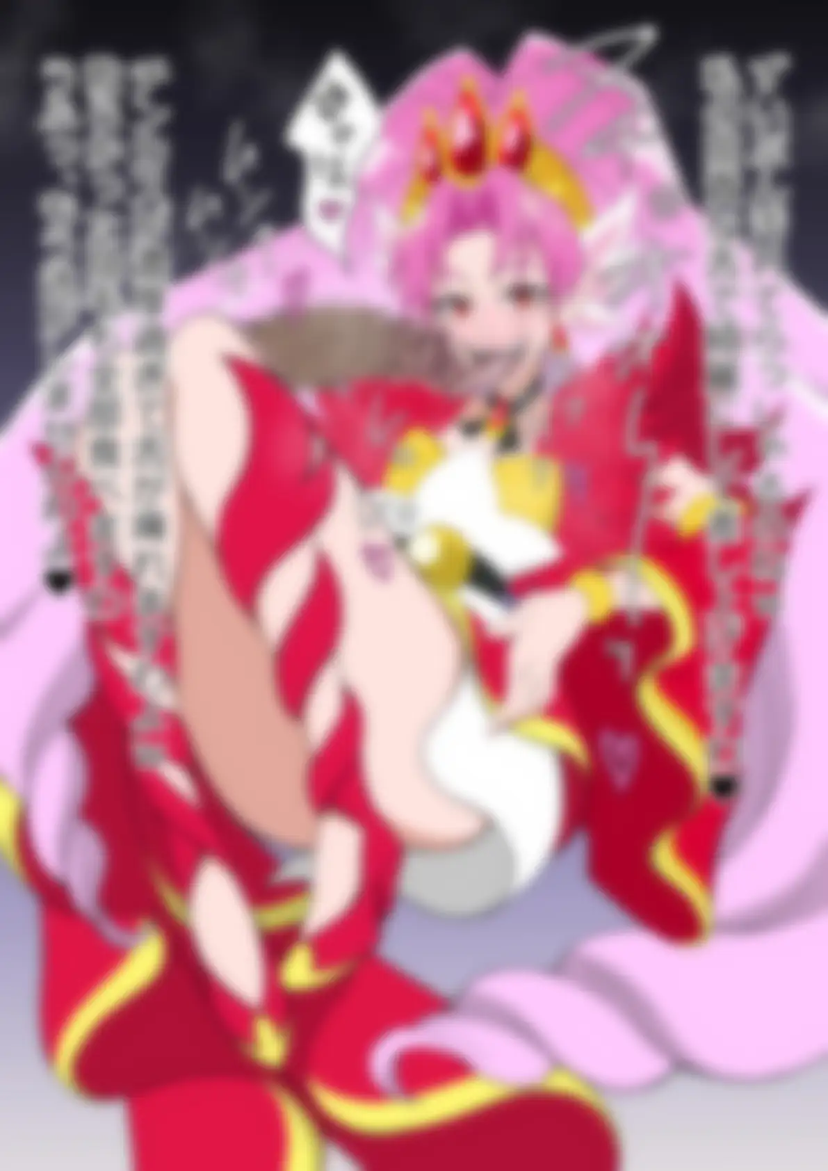 「Go!プリンセスプリ〇ュア」〇ュアスカーレット