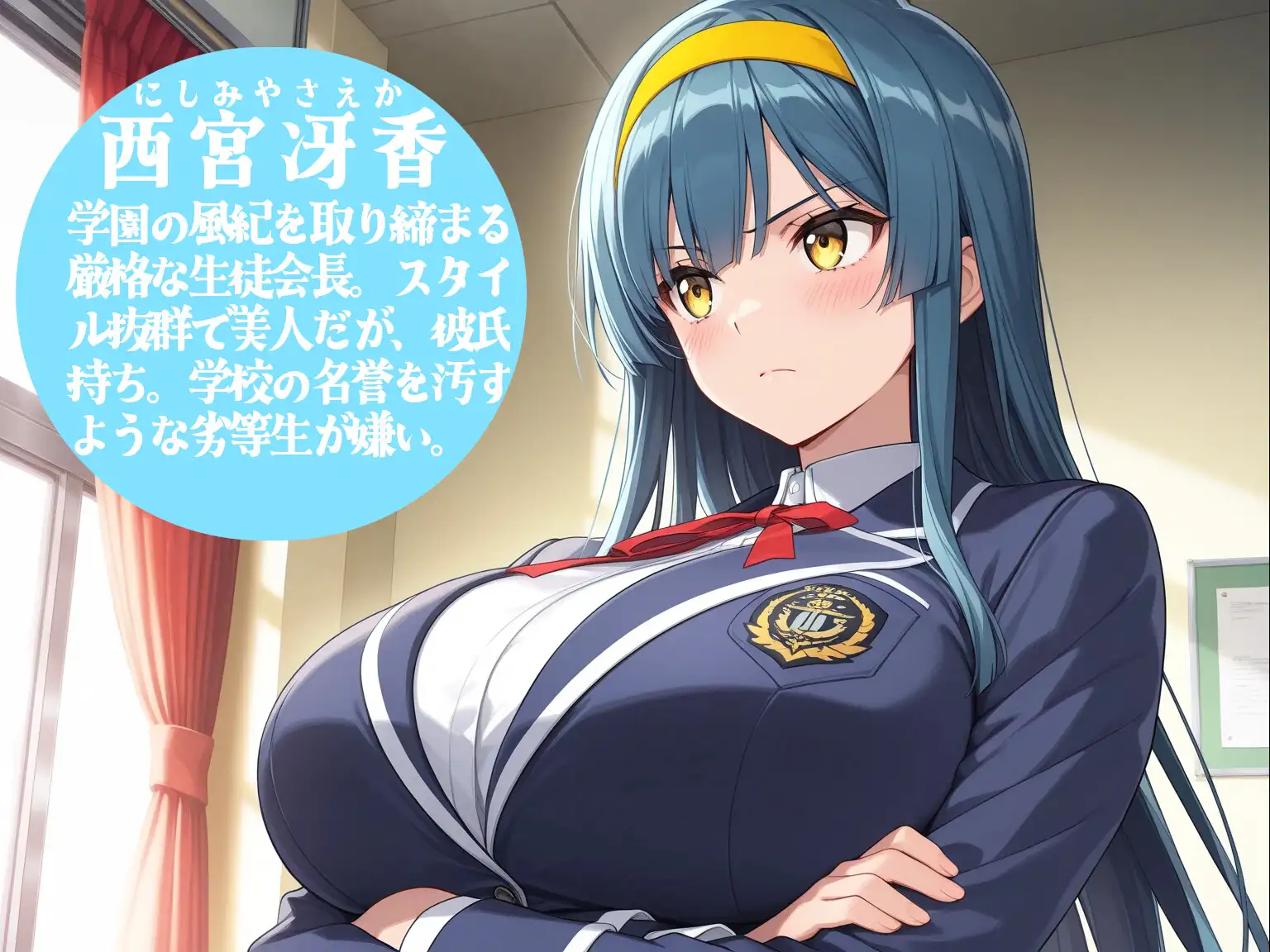 【性行為が義務化された世界】~余り者の僕の性行為のペアを嫌々務めるクールな生徒会長をデカチンで快楽堕ちさせた話~